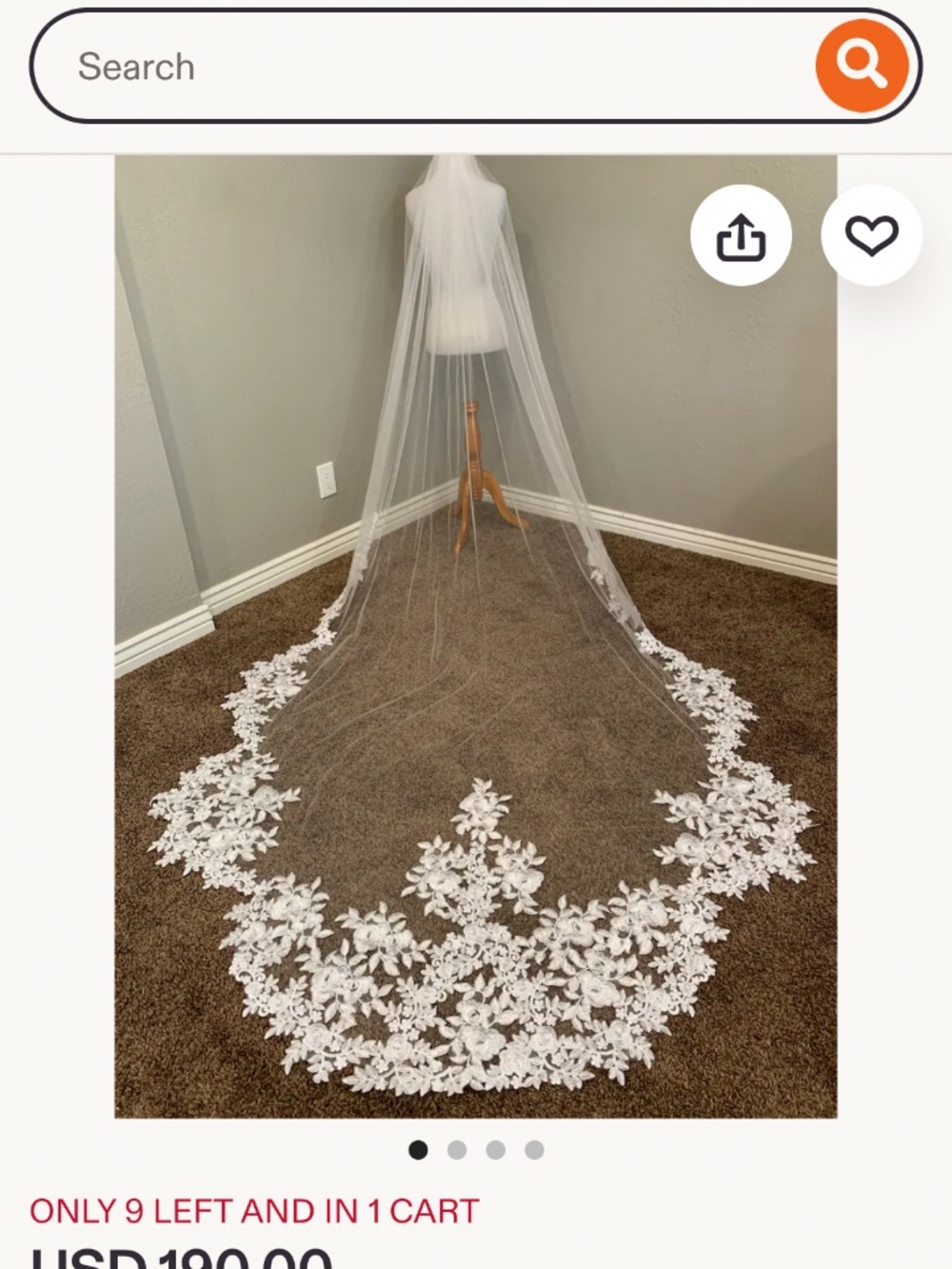 Etsy Veil